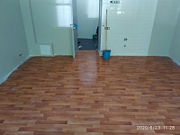 Укладка линолеума, монтаж ПВХ-плитки